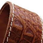 Richter Raw II Contour Croc Natural 1486 Guitar/ Bass Strap