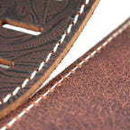Richter Raw II Western Rose Brown 1490 Guitar Strap