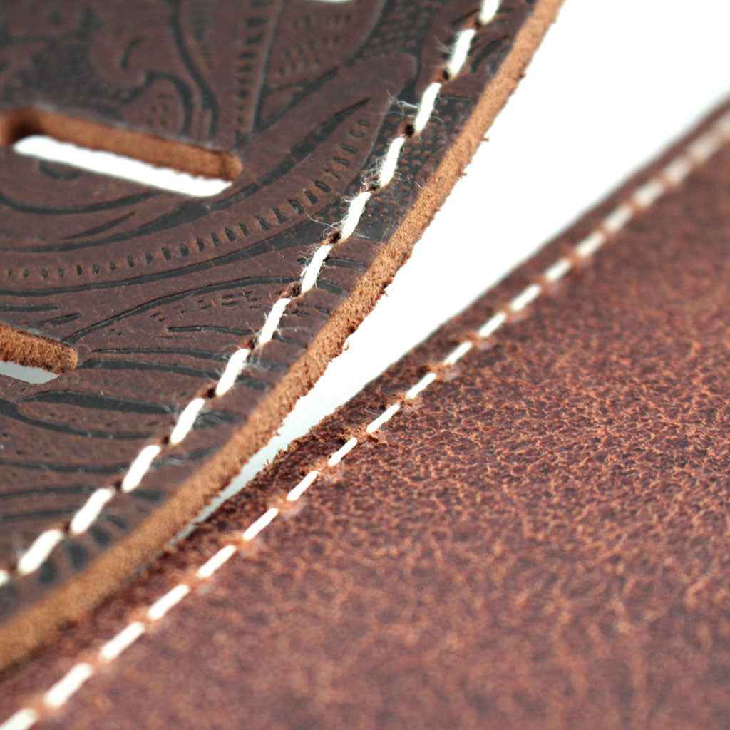 Richter Raw II Western Rose Brown 1490 Guitar Strap