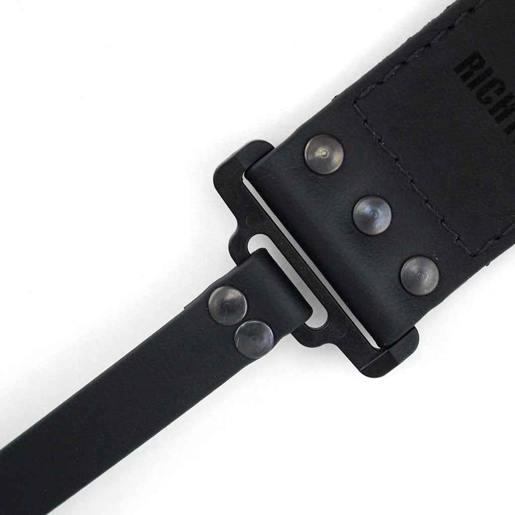 Richter 1492 Black Vegan Guitar/ Bass Strap