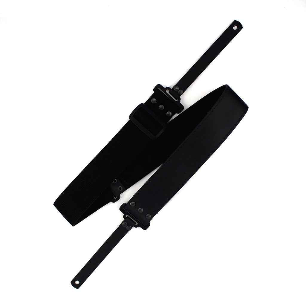 Richter 1492 Black Vegan Guitar/ Bass Strap