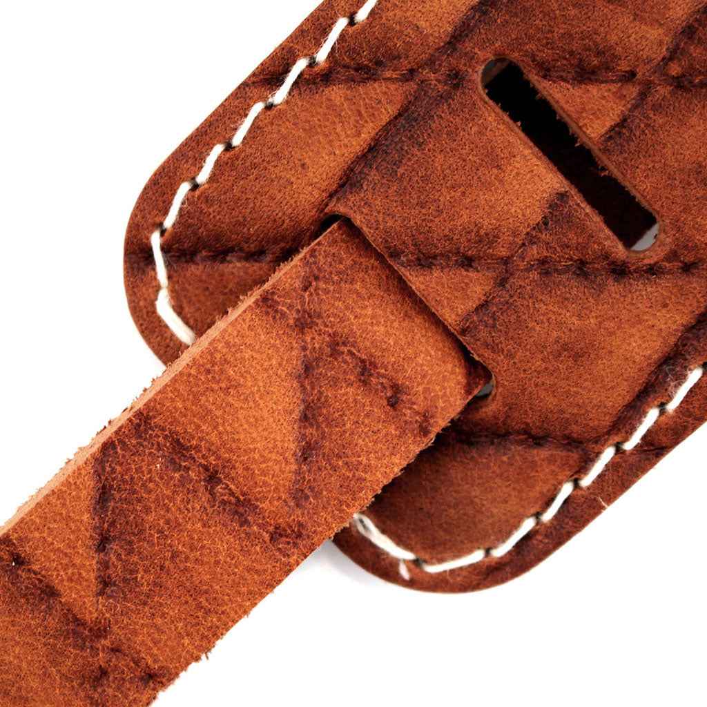 Richter Raw II Sew Tan 1501 Guitar/ Bass Strap