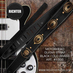 MOTÖRHEAD Guitar Strap/Old Brass #1566