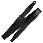 Richter 1681 Stronghold I Leatherette Black Guitar Strap - Vegan
