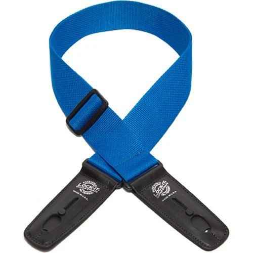 LOCK IT 2" POLY PACIFIC  BLUE Guitar Strap