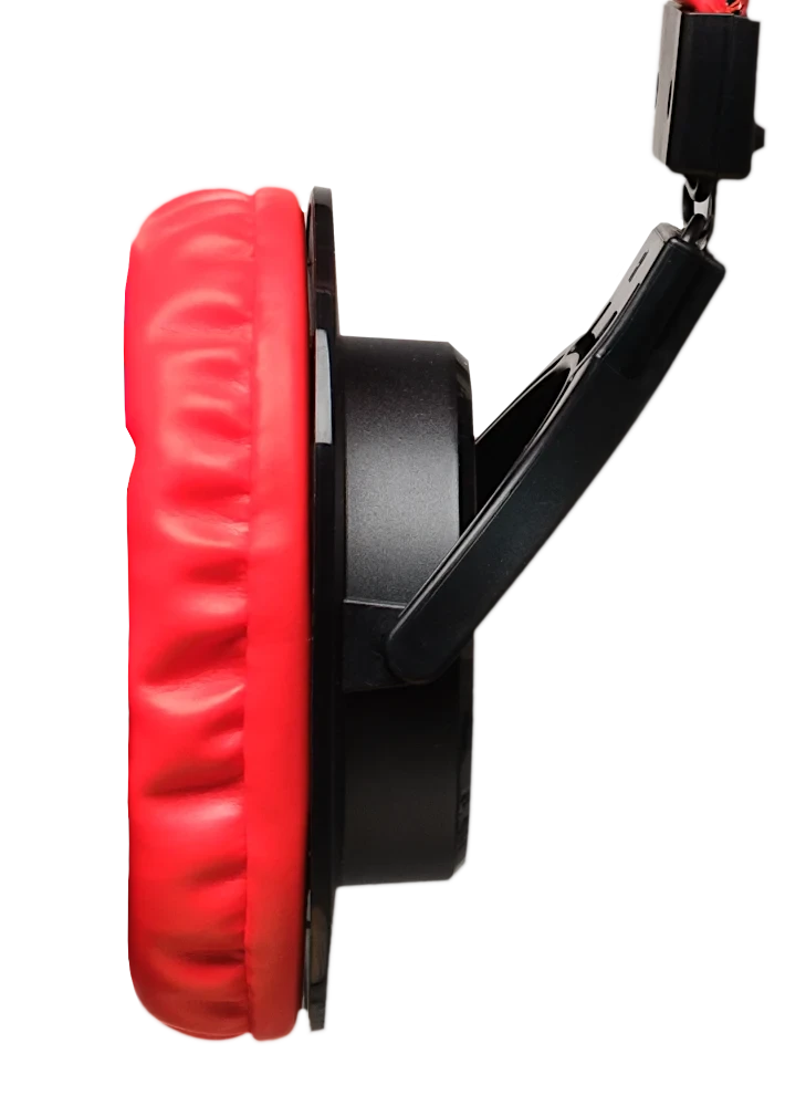 Prodipe 3000BR Professional Headphone versatile Black/Red