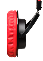 Prodipe 3000BR Professional Headphone versatile Black/Red