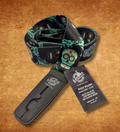 LOCK-IT 2" PLUSH POLY SUGAR SKULLS Guitar Strap