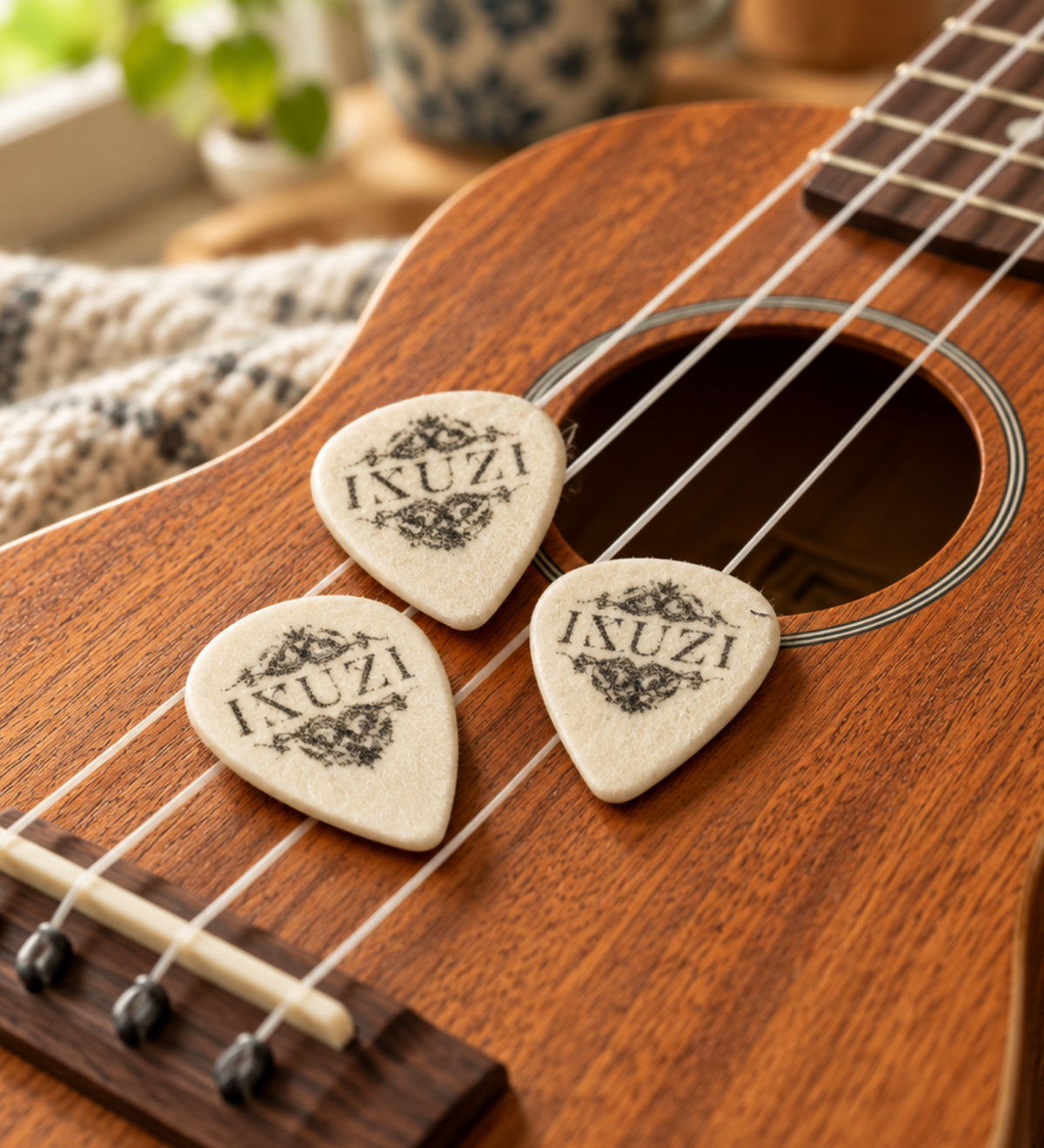 ISUZI KUP-30 (3 pack) Felt Plectrums