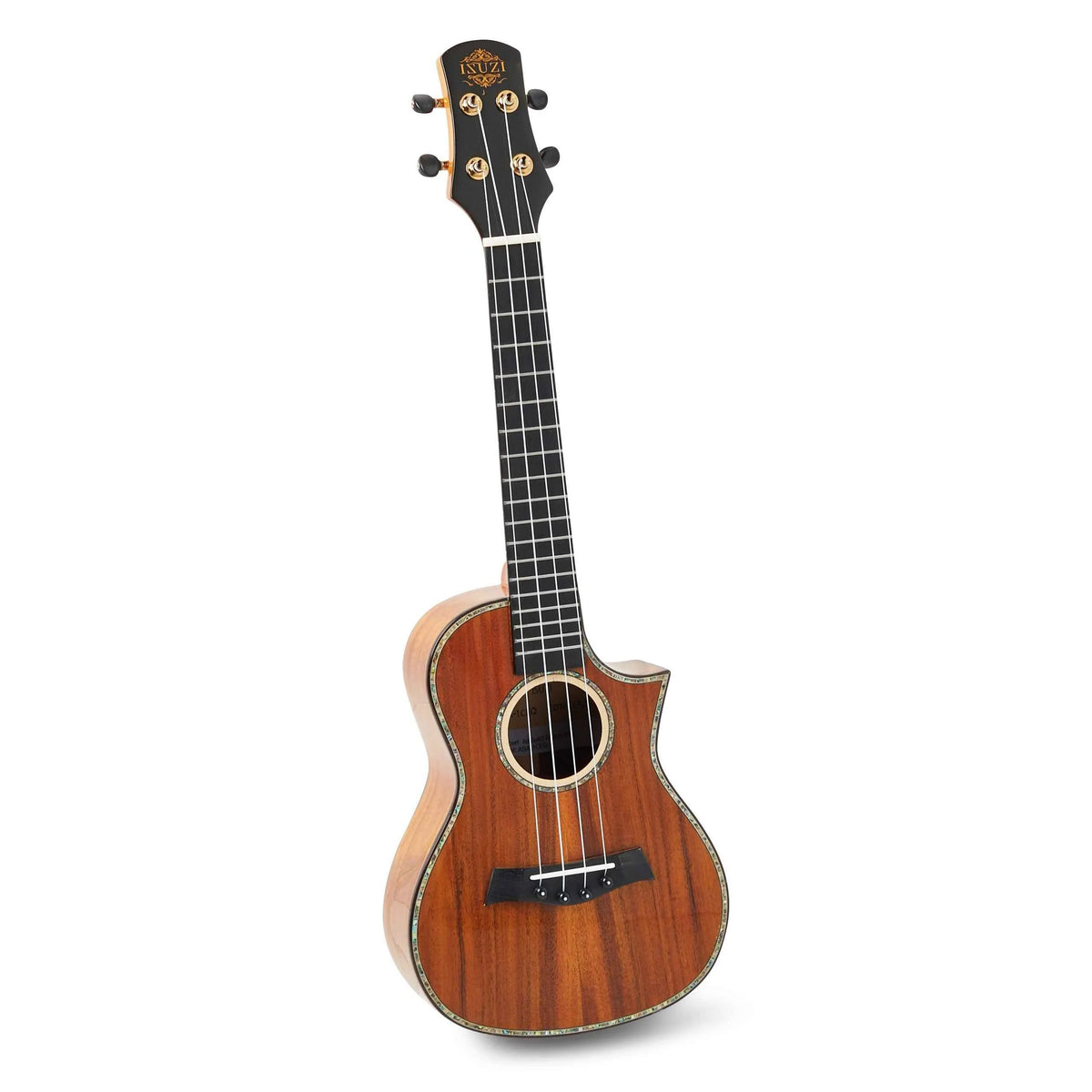 ISUZI ASA-1TEQ All-Solid Acacia Electro-Acoustic Tenor Ukulele