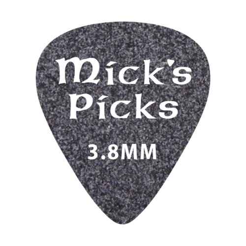 MICK'S PICKS BASS PICKS 3.8mm 3PC PACK