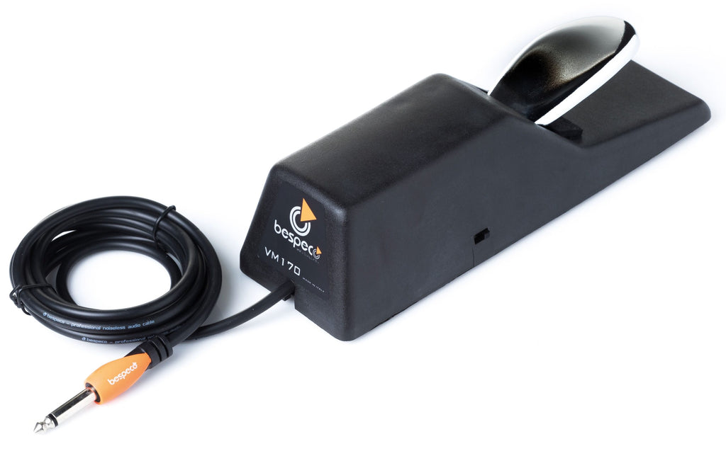 Bespeco VM170 – Piano-style “unlatch” sustain pedal