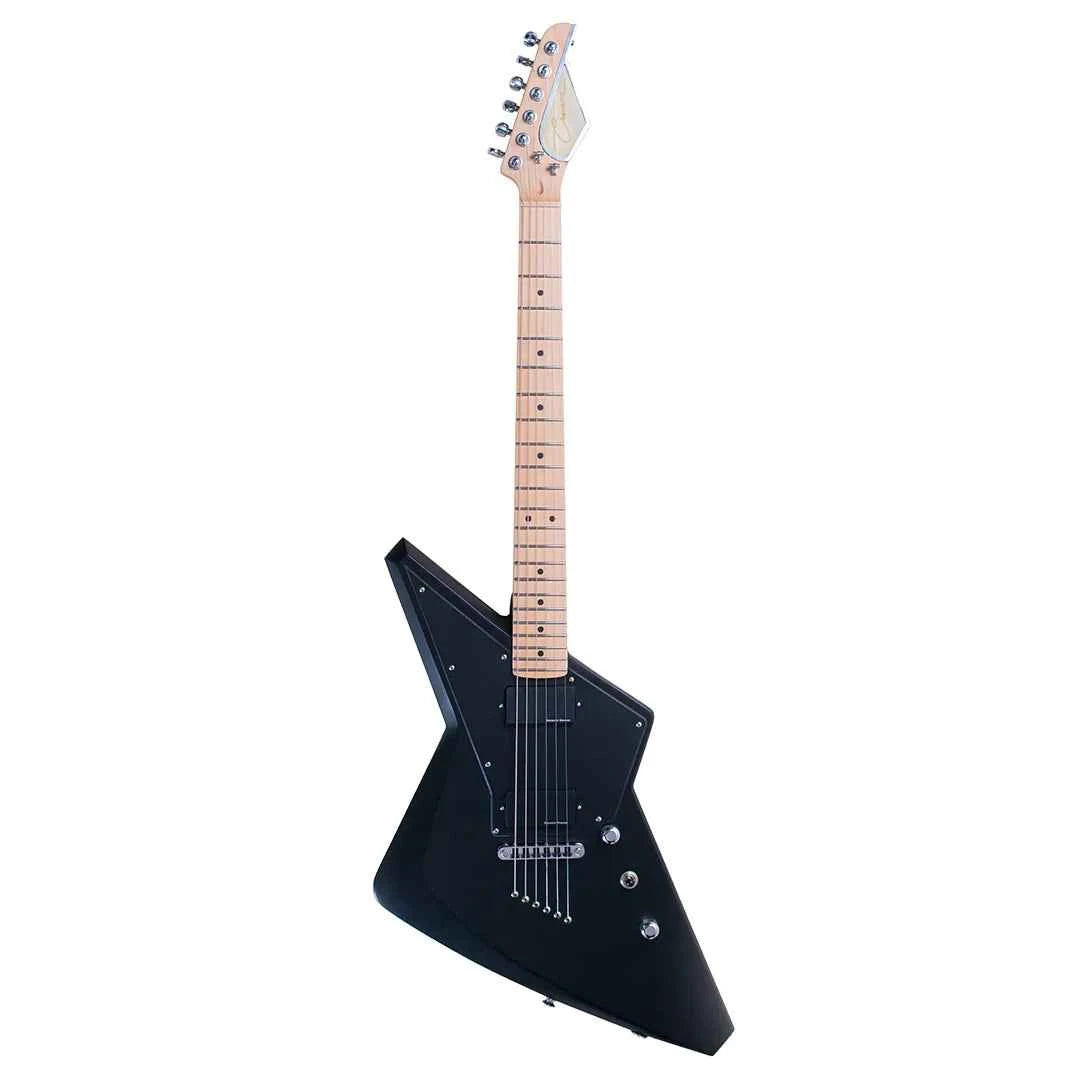 Cream Voltage Metal Guitar in Black Nightmare with Gig Bag