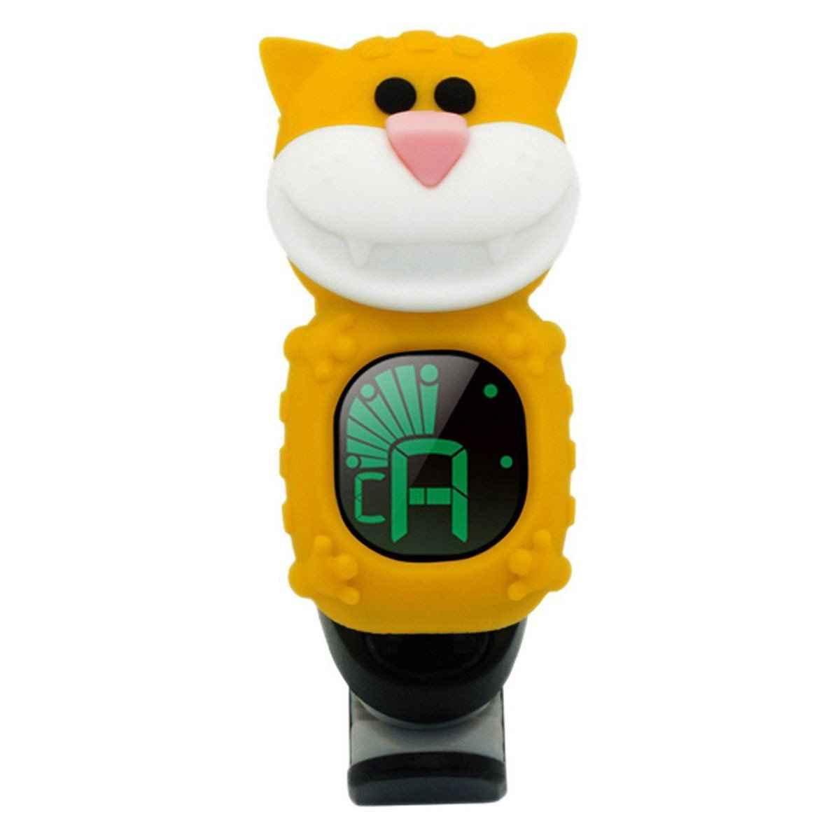 Swiff B72 Cat - YELLOW Chromatic Tuner for Guitar, Bass, Ukulele & Violin