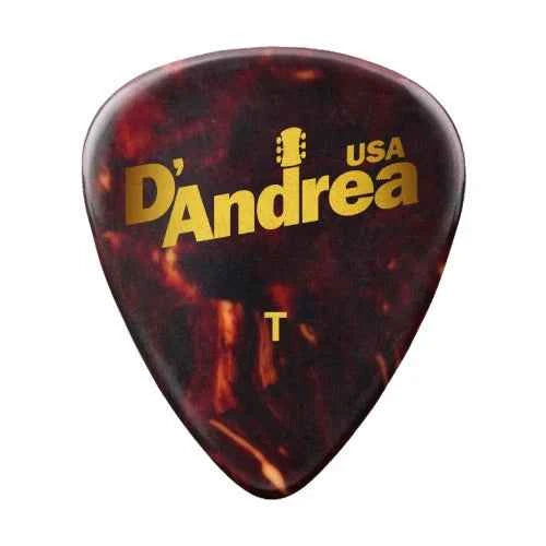 D'Andrea 351 Shell Celluloid - Thin 0.46mm - 12PC