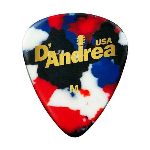 D'Andrea Plectrums, 351 Classic Celluloid - Medium - 12PC