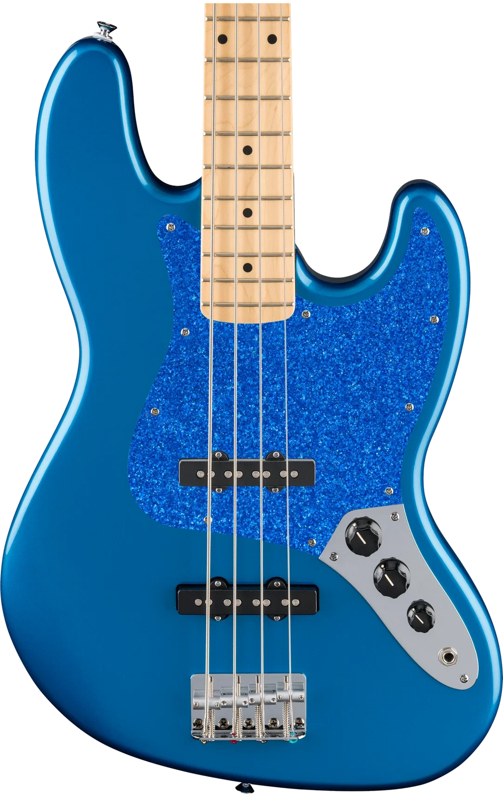 D'Andrea J-Bass Pickguard - BLUE SPARKLE