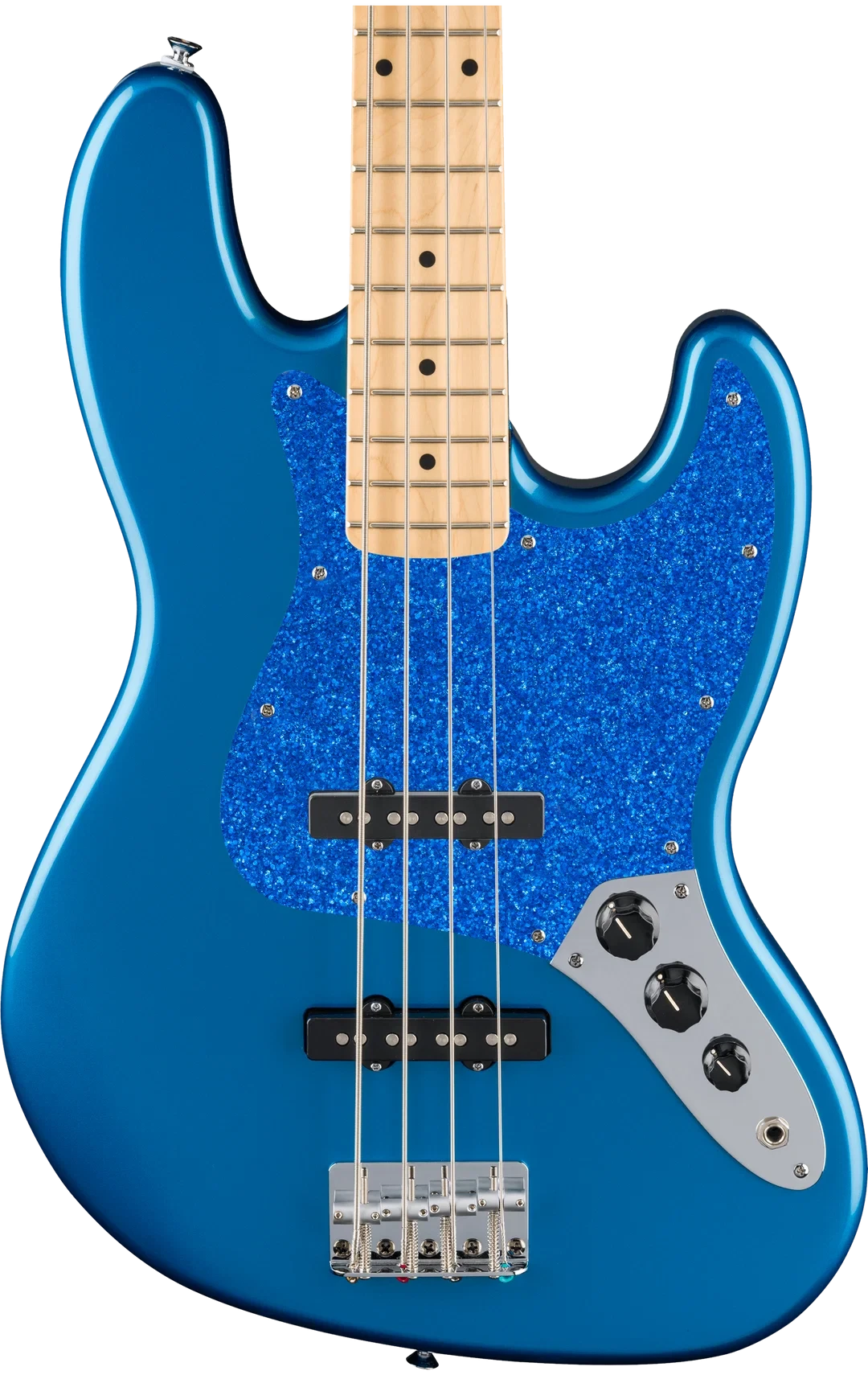 D'Andrea J-Bass Pickguard - BLUE SPARKLE