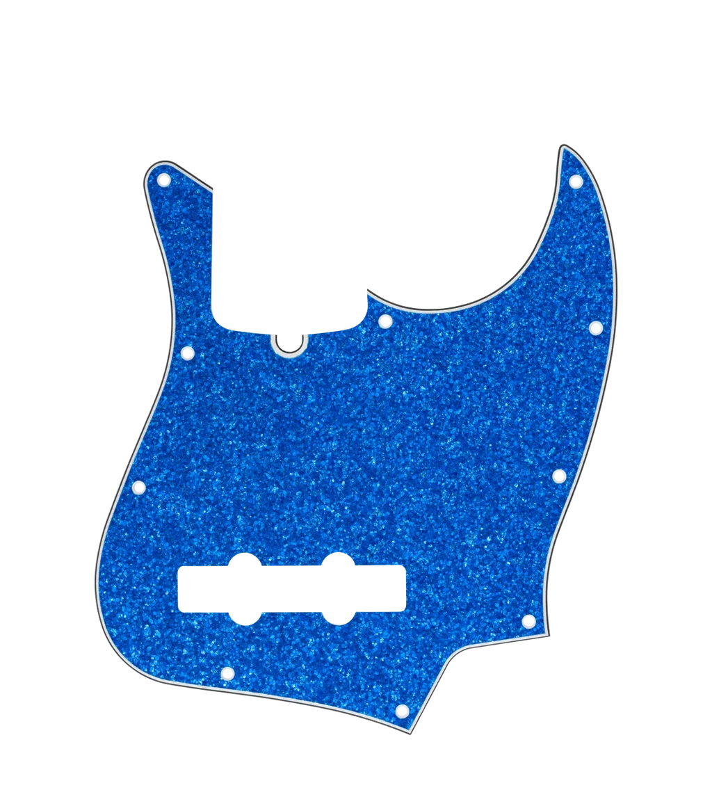 D'Andrea J-Bass Pickguard - BLUE SPARKLE