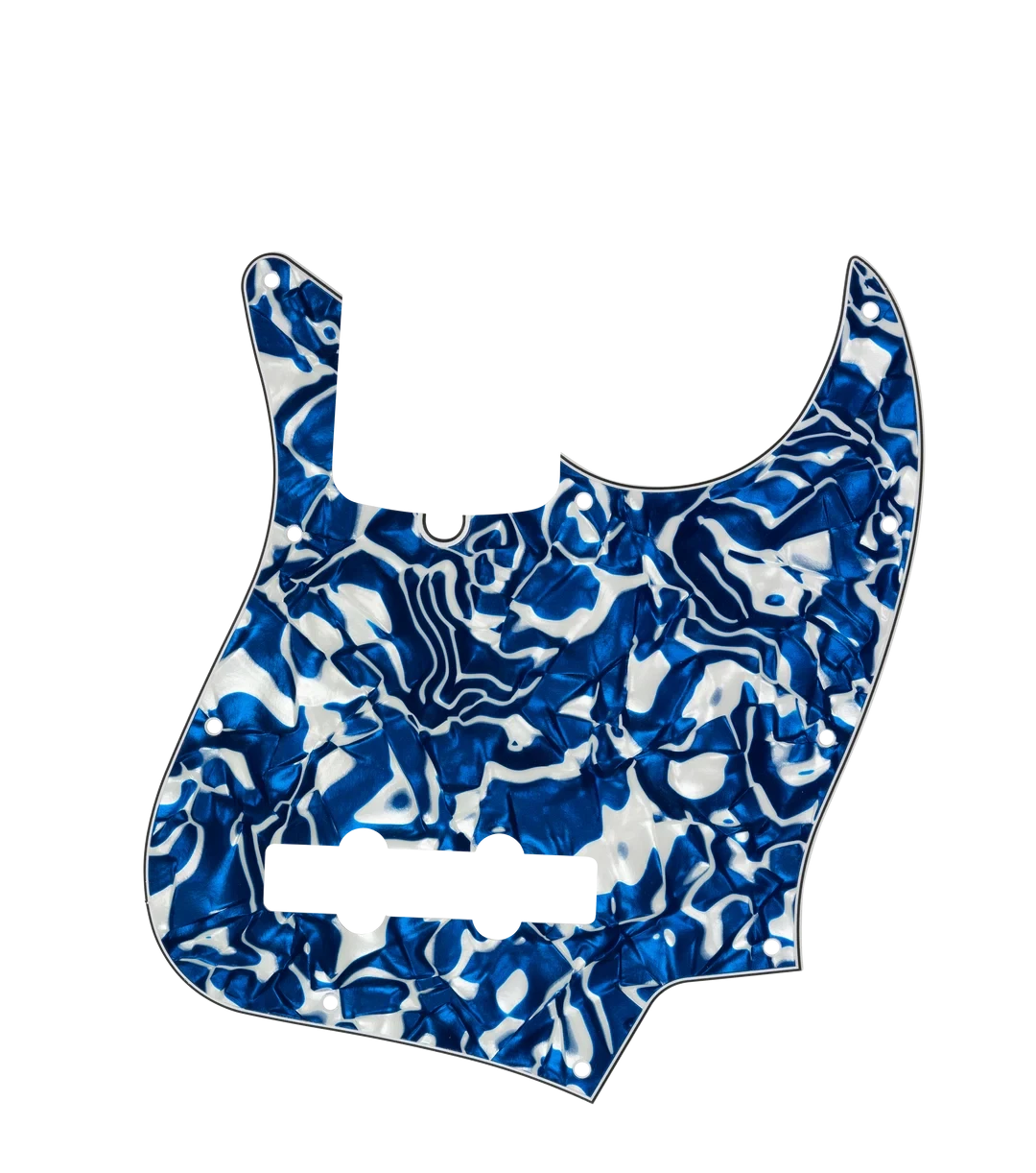 D'Andrea J-Bass Pickguard - BLUE SWIRL PEARL