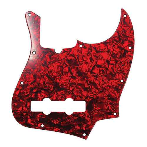 D'Andrea Pick Guards, J-Bass Pickguard - Red PEARL