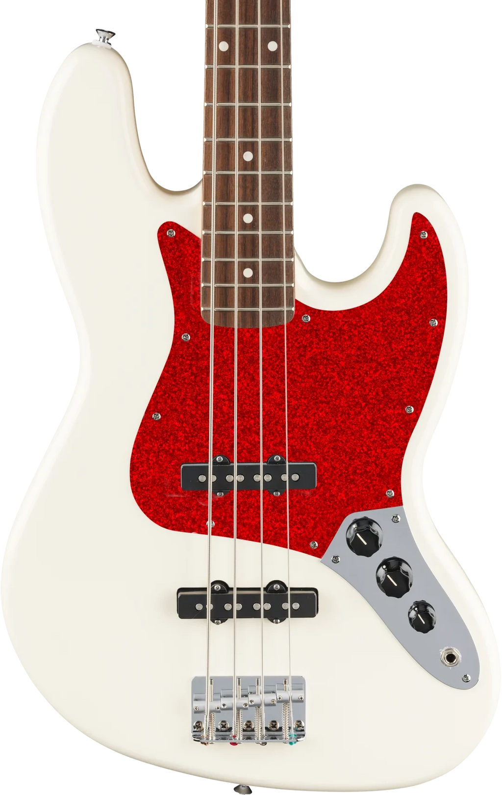 D'Andrea J-Bass Pickguard - RED SPARKLE