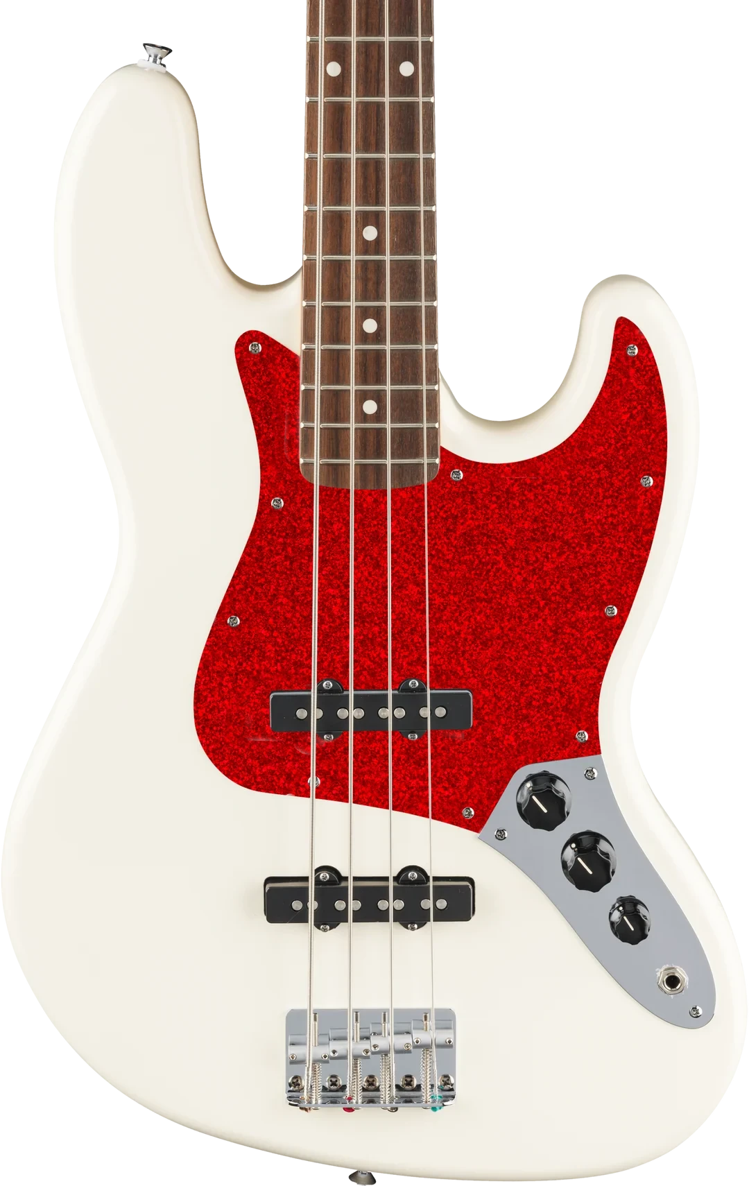 D'Andrea J-Bass Pickguard - RED SPARKLE
