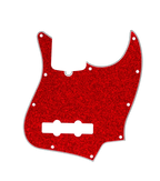 D'Andrea J-Bass Pickguard - RED SPARKLE