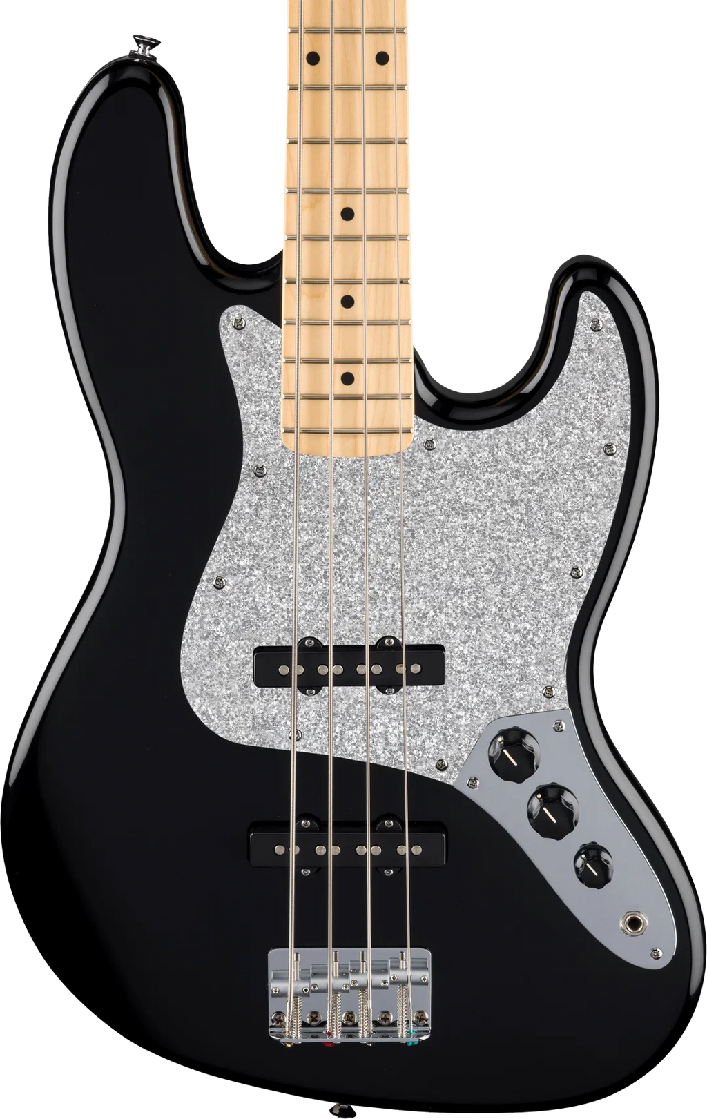 D'Andrea J-Bass Pickguard - SILVER SPARKLE