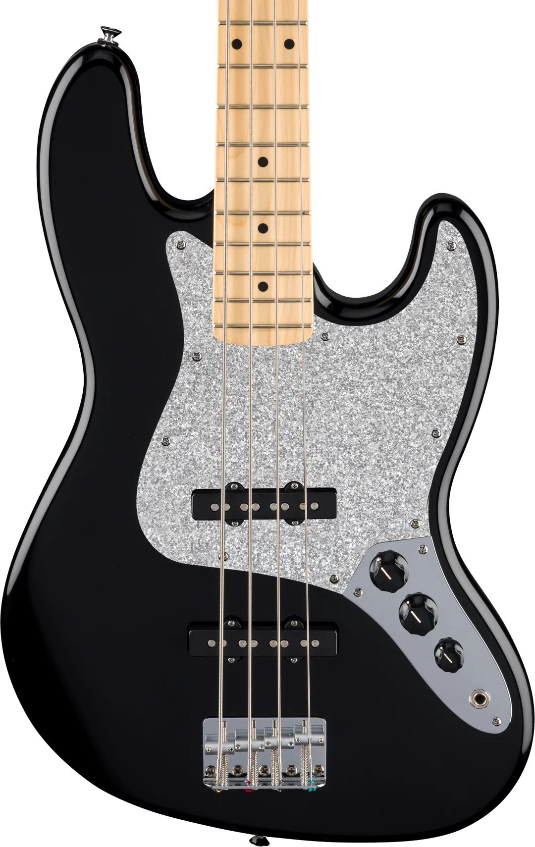 D'Andrea J-Bass Pickguard - SILVER SPARKLE