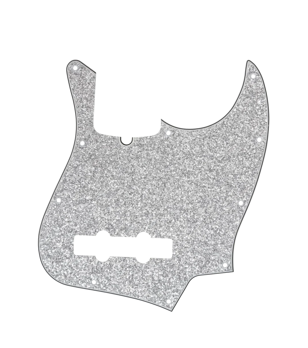 D'Andrea J-Bass Pickguard - SILVER SPARKLE