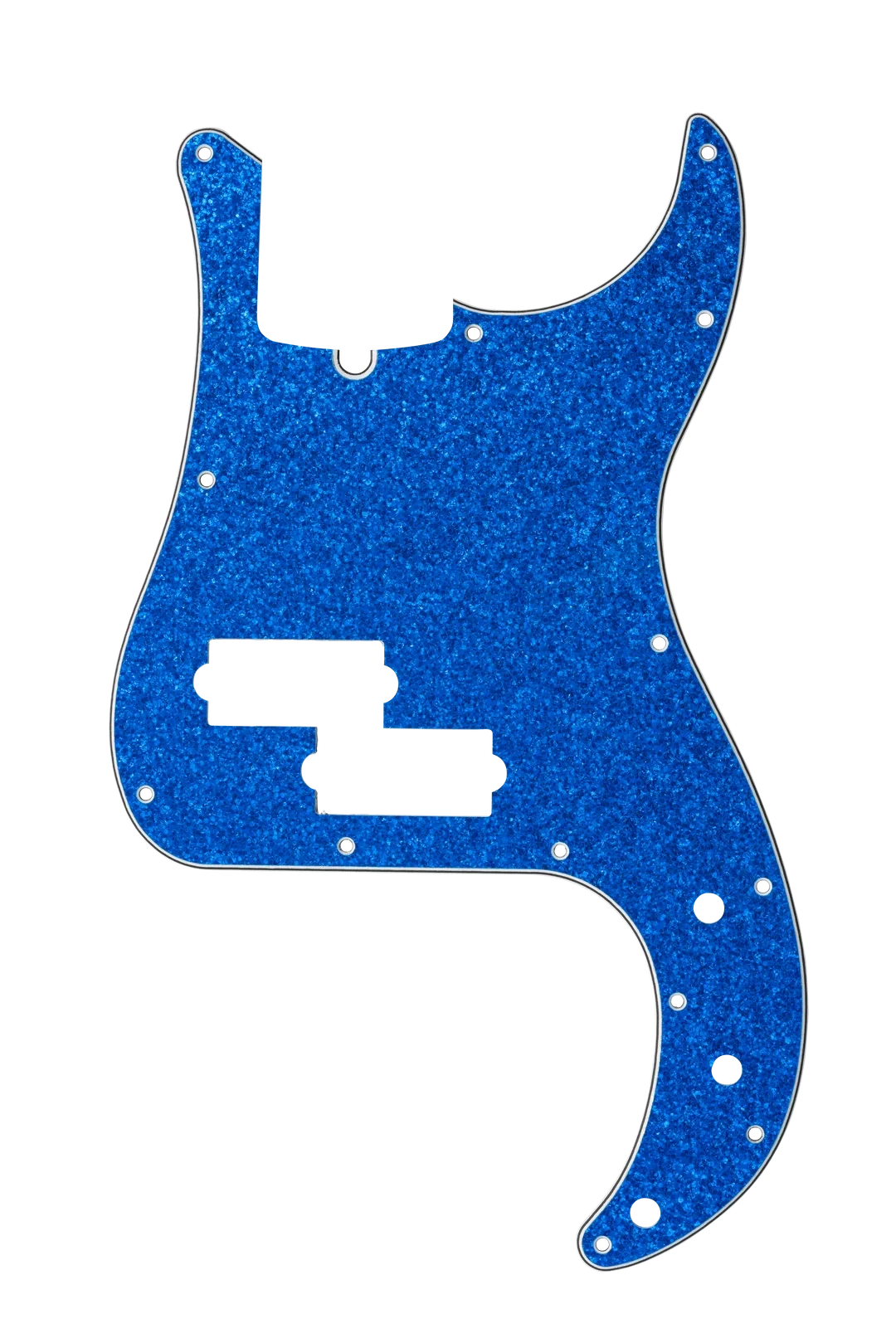 D'Andrea P-Bass Pickguard - BLUE SPARKLE