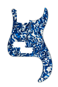 D'Andrea P-Bass Pickguard - BLUE SWIRL PEARL
