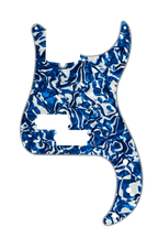 D'Andrea P-Bass Pickguard - BLUE SWIRL PEARL