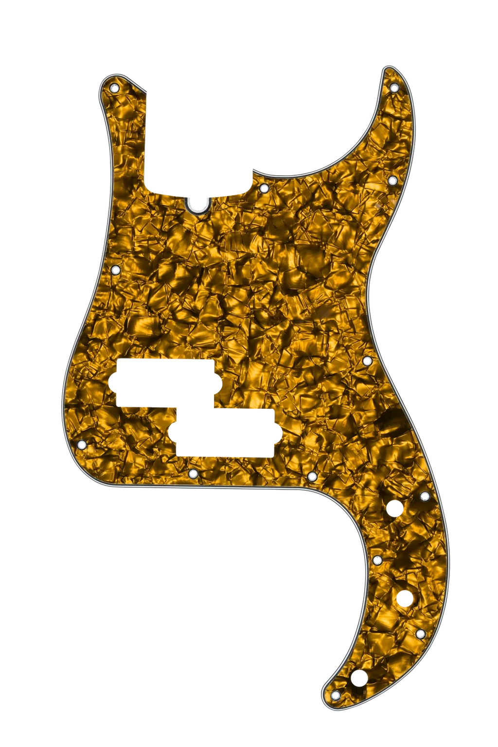 D'Andrea P-Bass Pickguard - GOLD PEARL