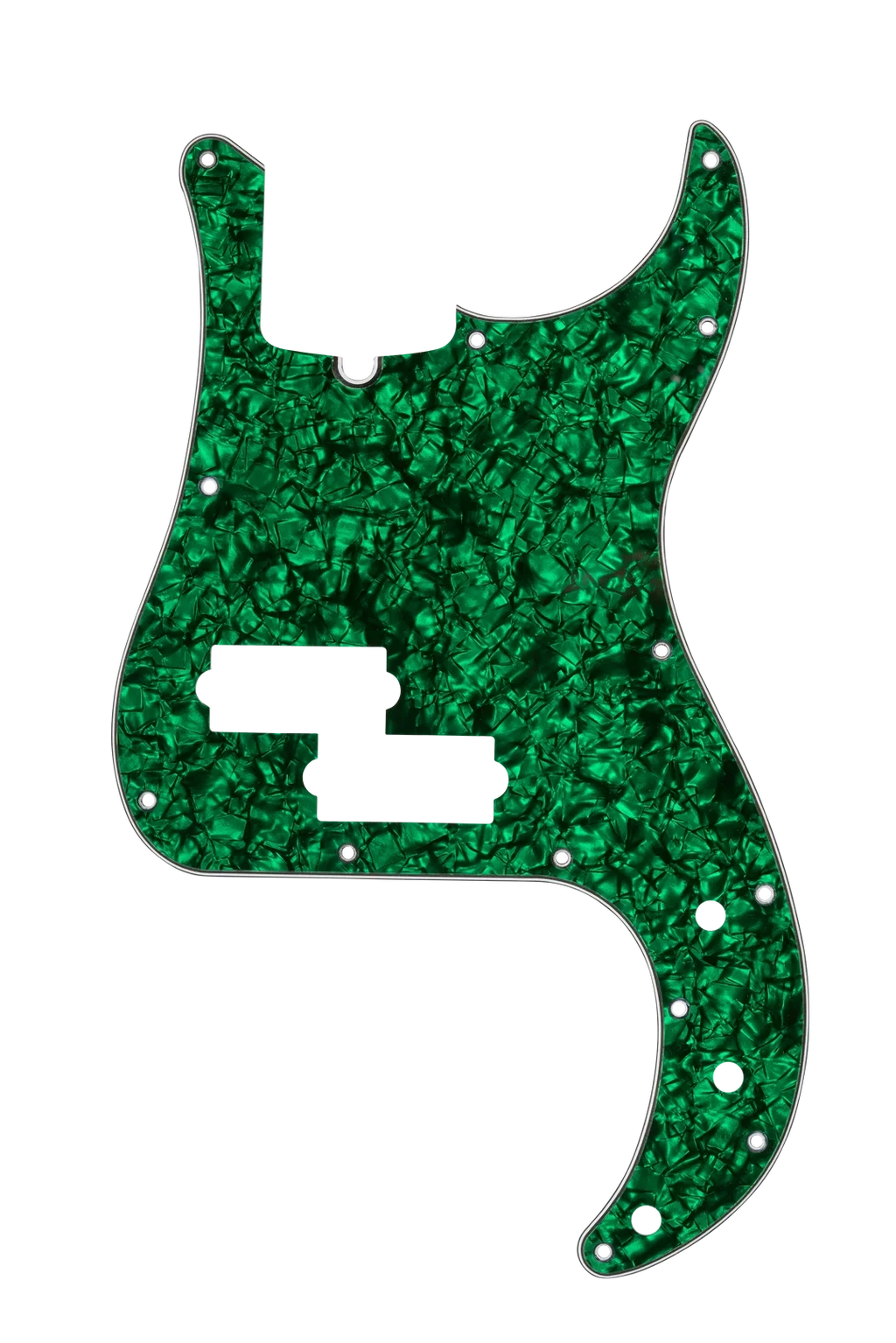 D'Andrea P-Bass Pickguard - GREEN PEARL