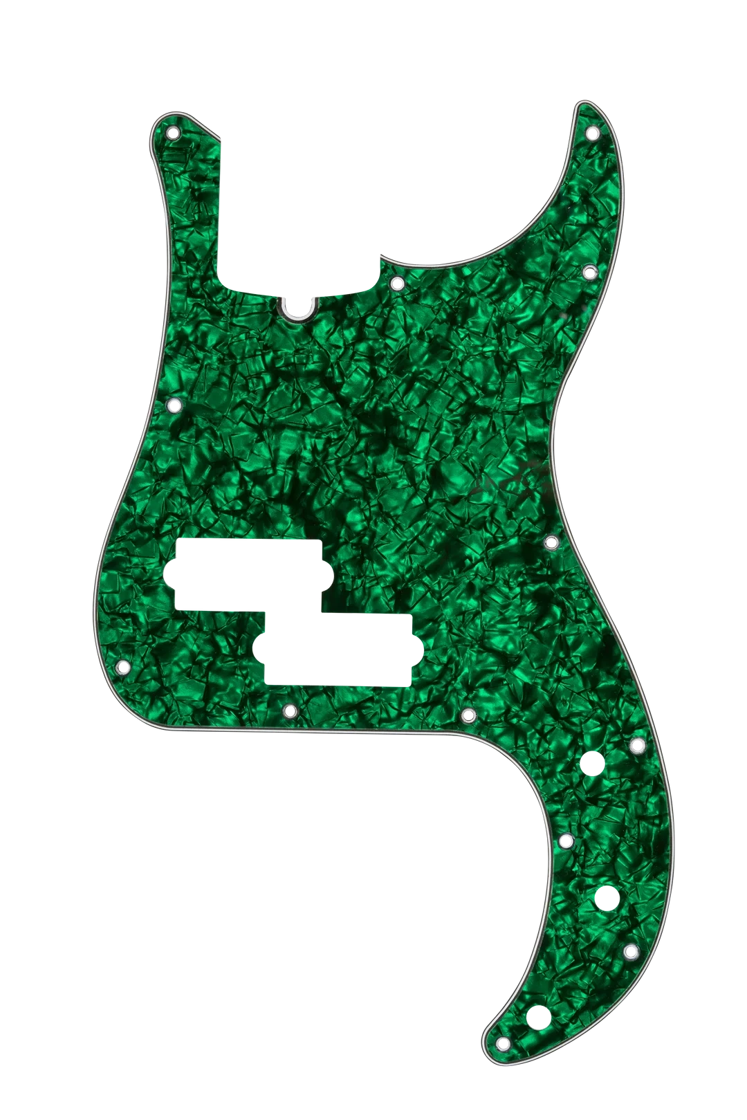 D'Andrea P-Bass Pickguard - GREEN PEARL
