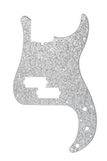 D'Andrea P-Bass Pickguard - SILVER SPARKLE