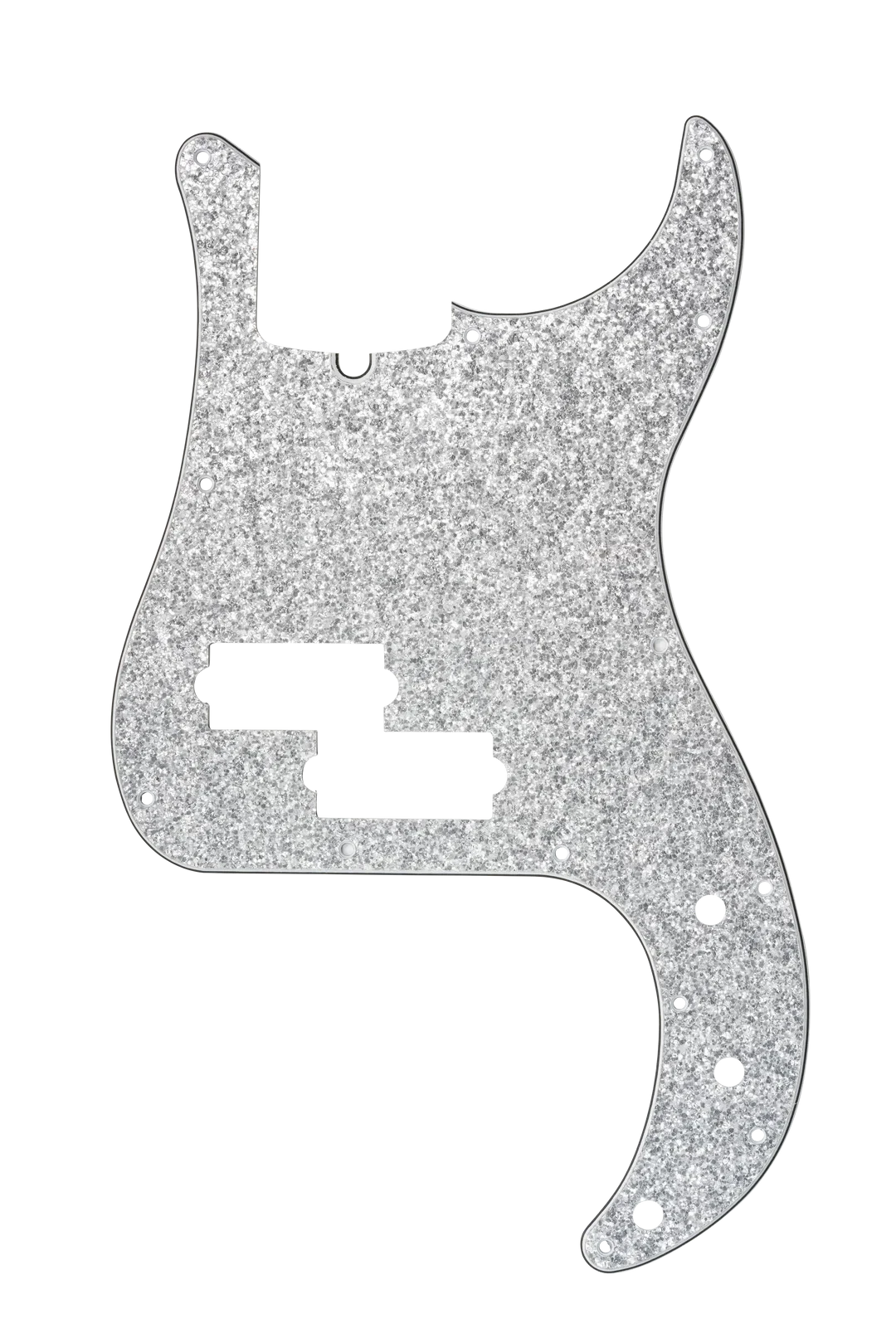 D'Andrea P-Bass Pickguard - SILVER SPARKLE