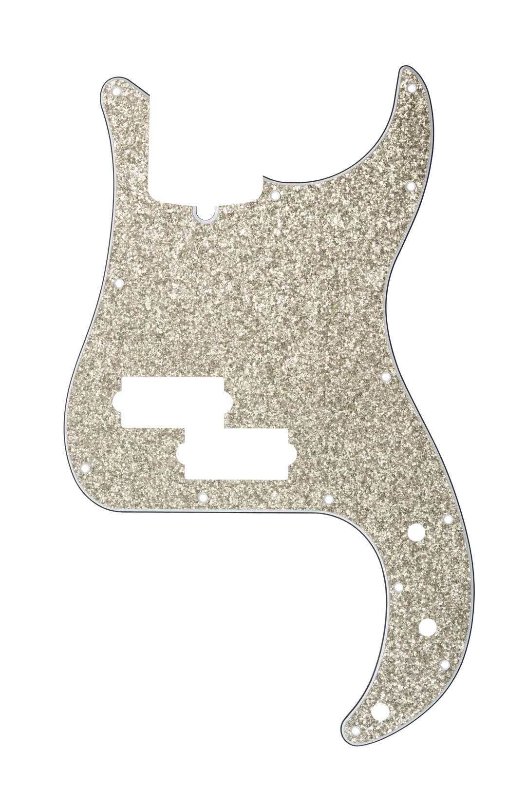 D'Andrea P-Bass Pickguard - VINTAGE SPARKLE