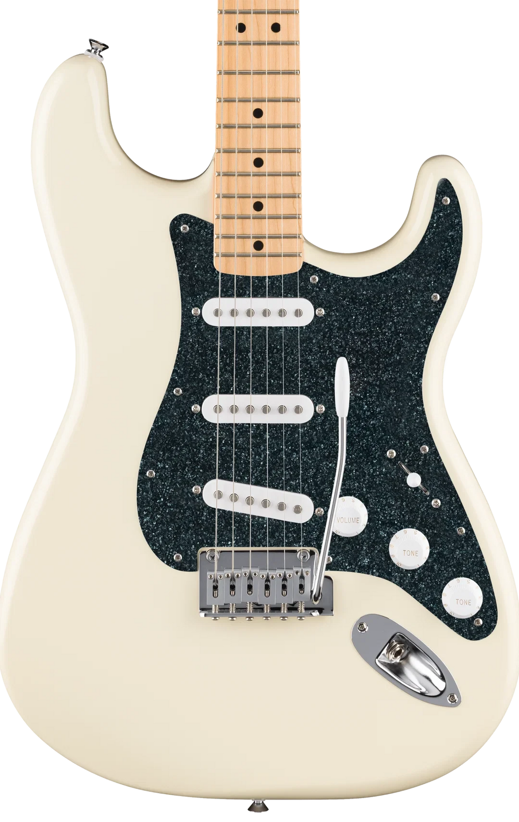 D'Andrea Strat Pickguard SSS - BLACK SPARKLE