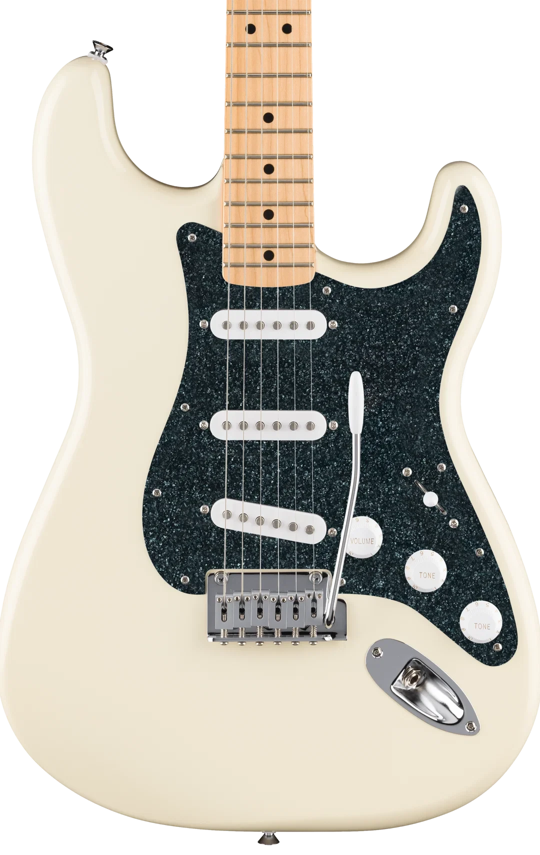 D'Andrea Strat Pickguard SSS - BLACK SPARKLE