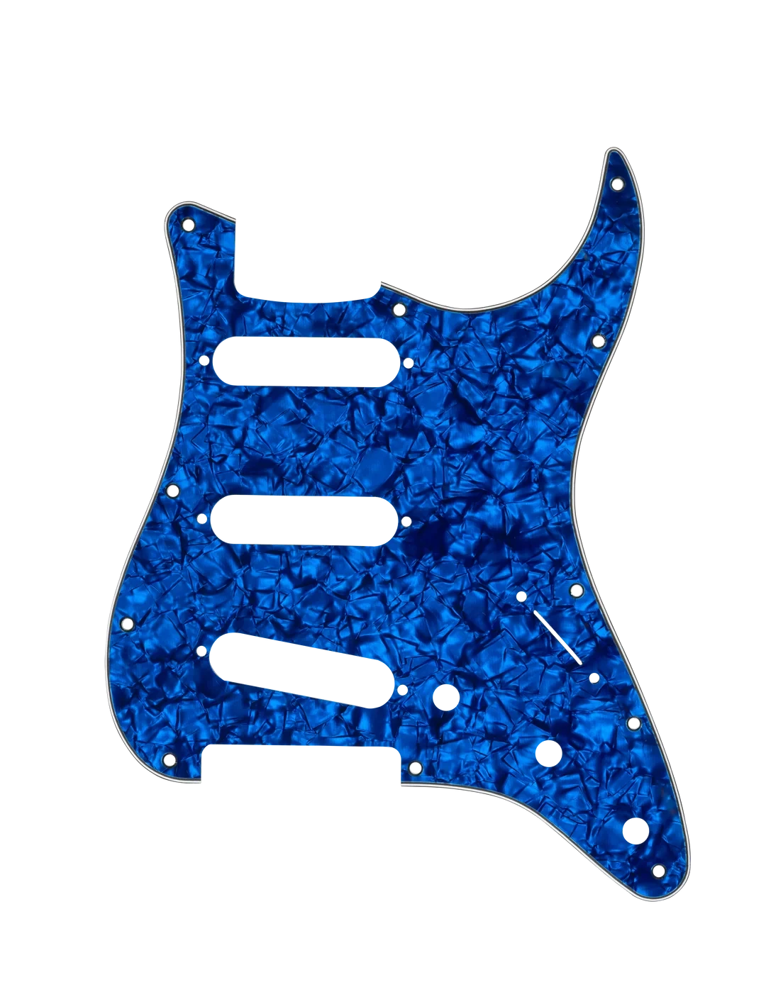 D'Andrea Strat Pickguard SSS - BLUE PEARL