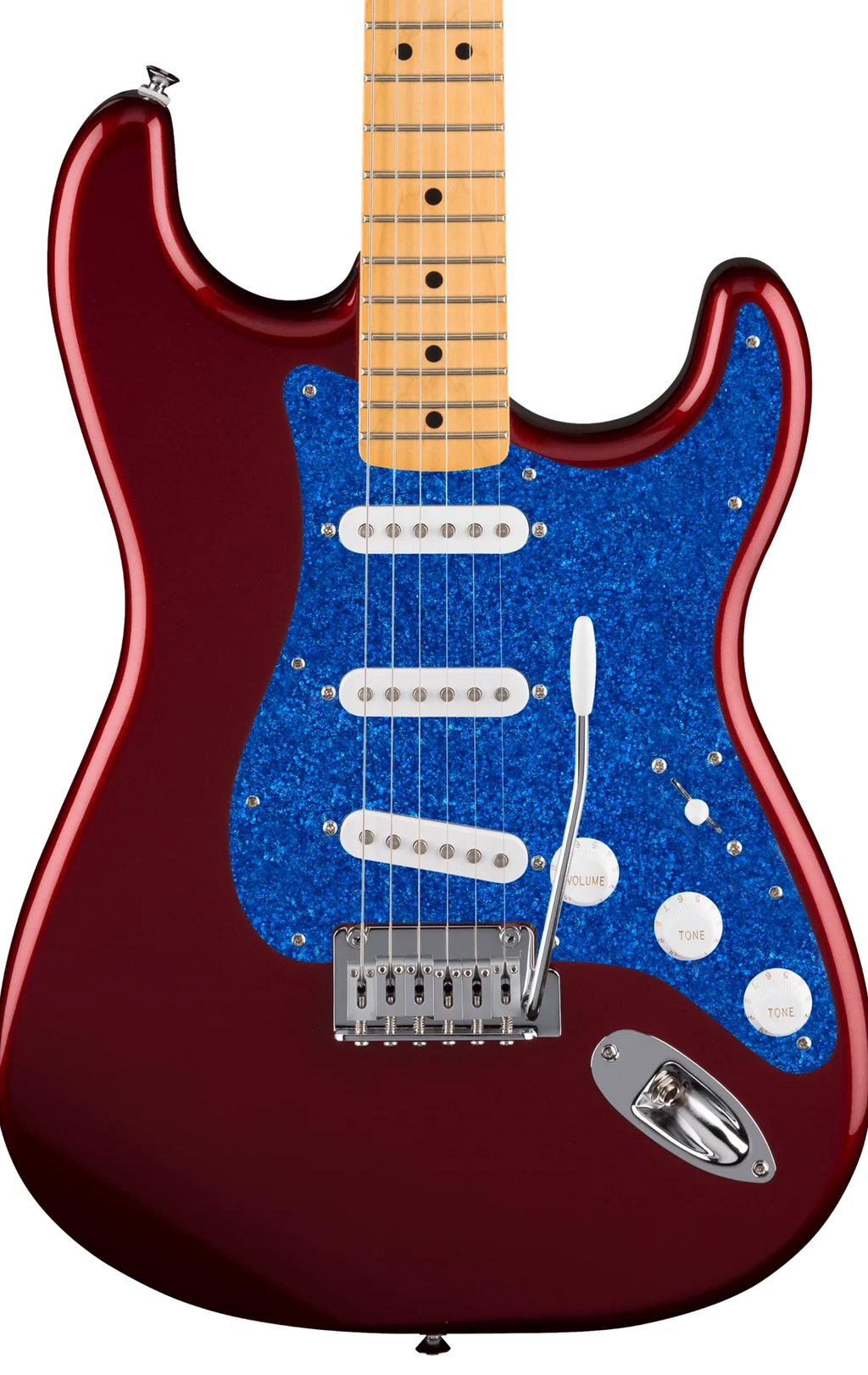 D'Andrea Strat Pickguard SSS - BLUE SPARKLE