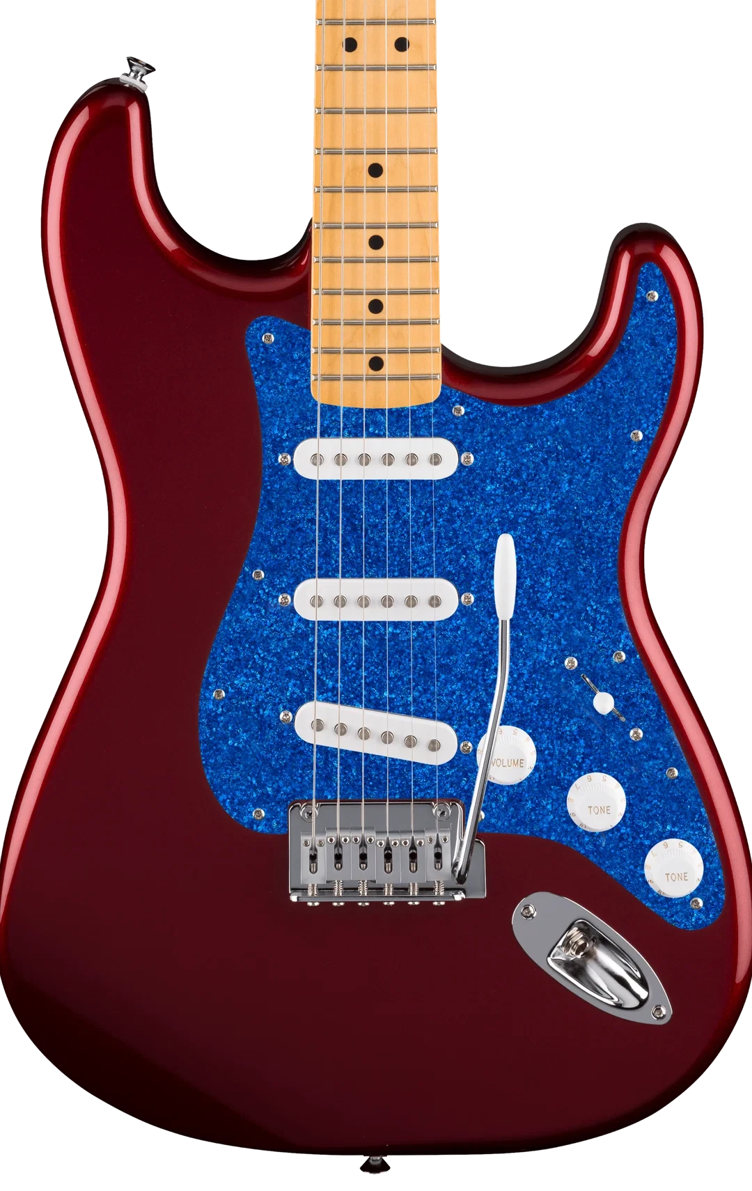 D'Andrea Strat Pickguard SSS - BLUE SPARKLE