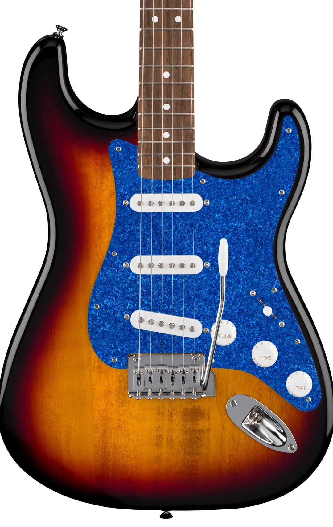 D'Andrea Strat Pickguard SSS - BLUE SPARKLE