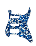 D'Andrea Strat Pickguard HSS - BLUE SWIRL PEARL