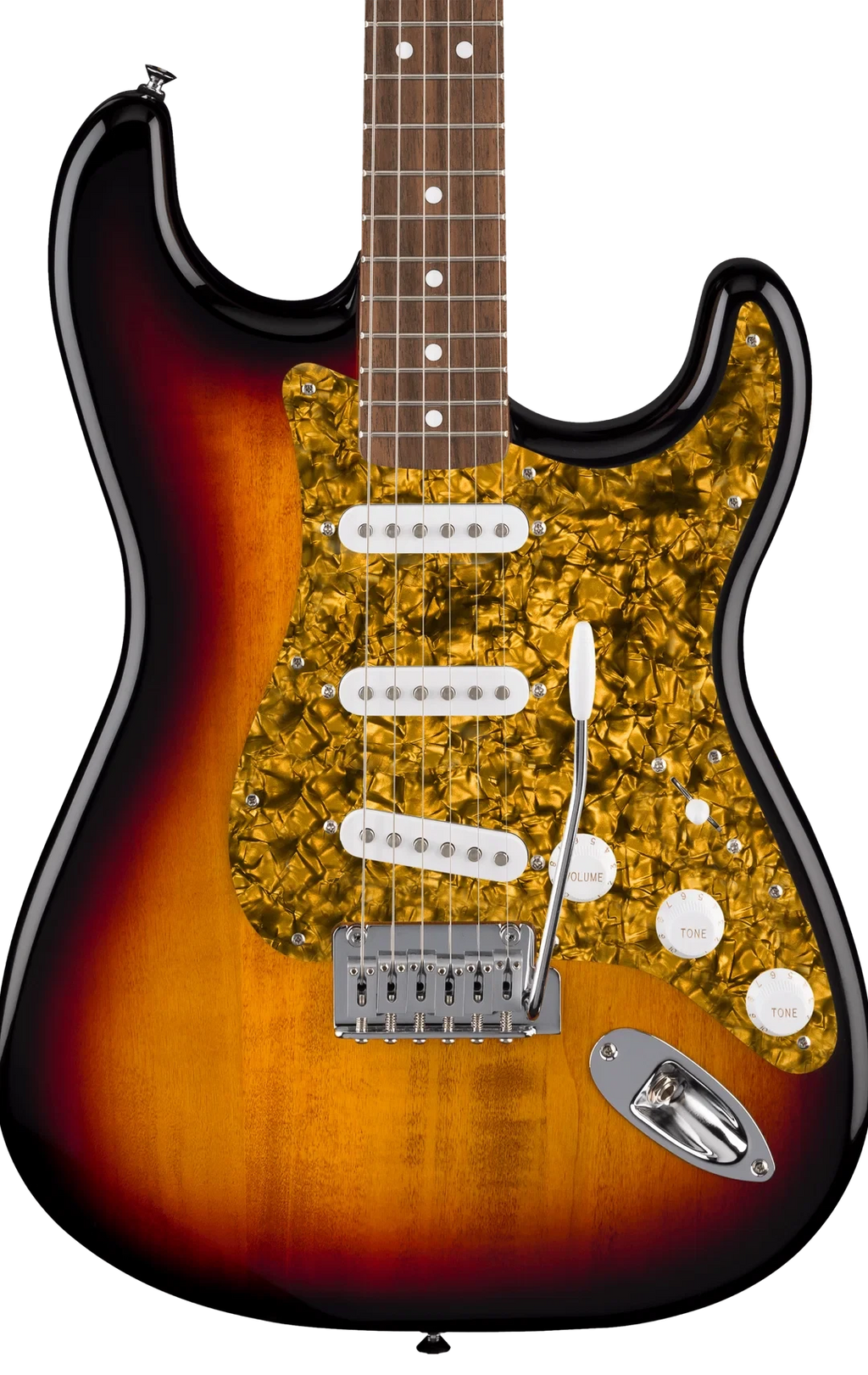 D'Andrea Strat Pickguard SSS - GOLD PEARL