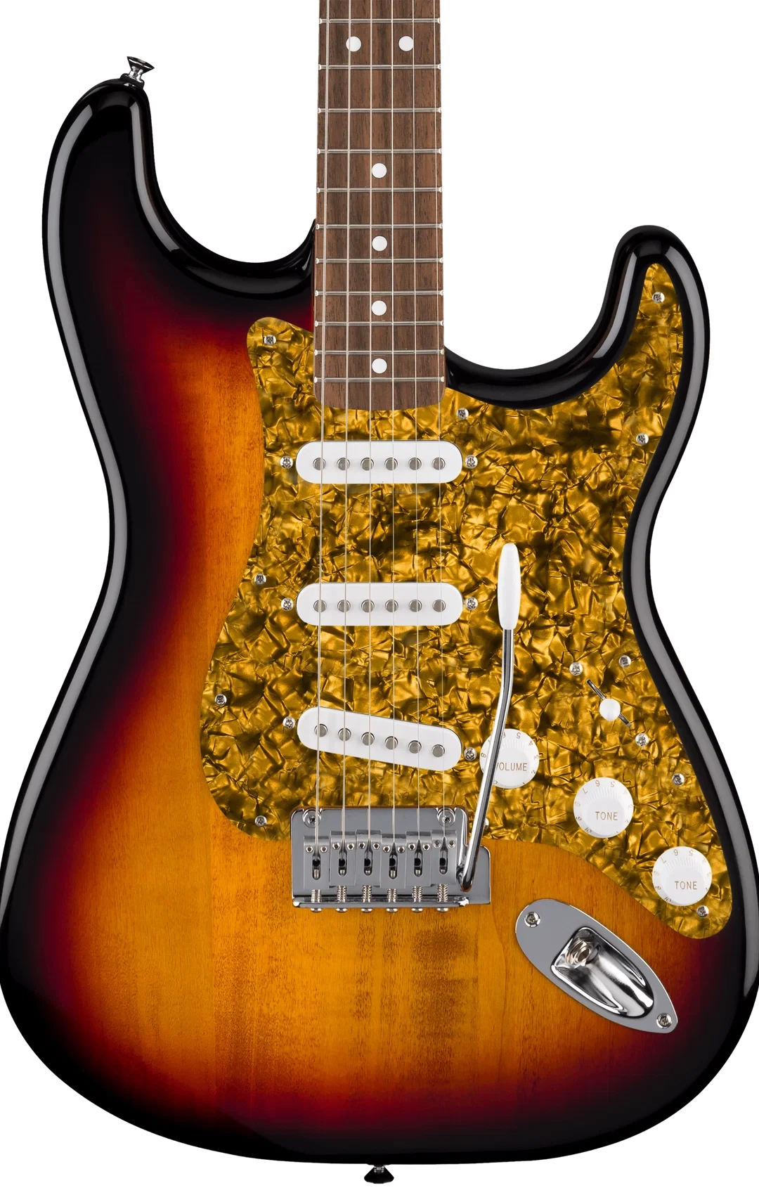 D'Andrea Strat Pickguard SSS - GOLD PEARL