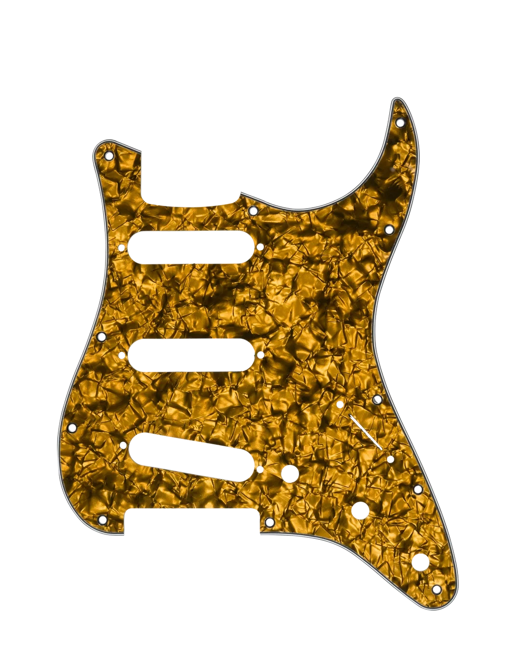 D'Andrea Strat Pickguard SSS - GOLD PEARL